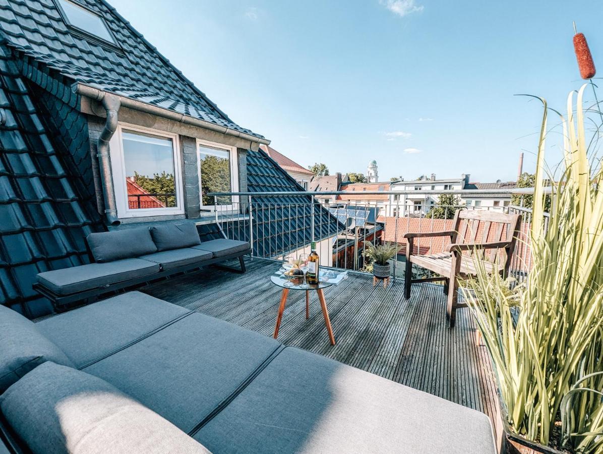 4-Schlafzimmer-Terrassensuite Oasis - Workspace Em-Apartments Deutschland Bielefeld Ngoại thất bức ảnh